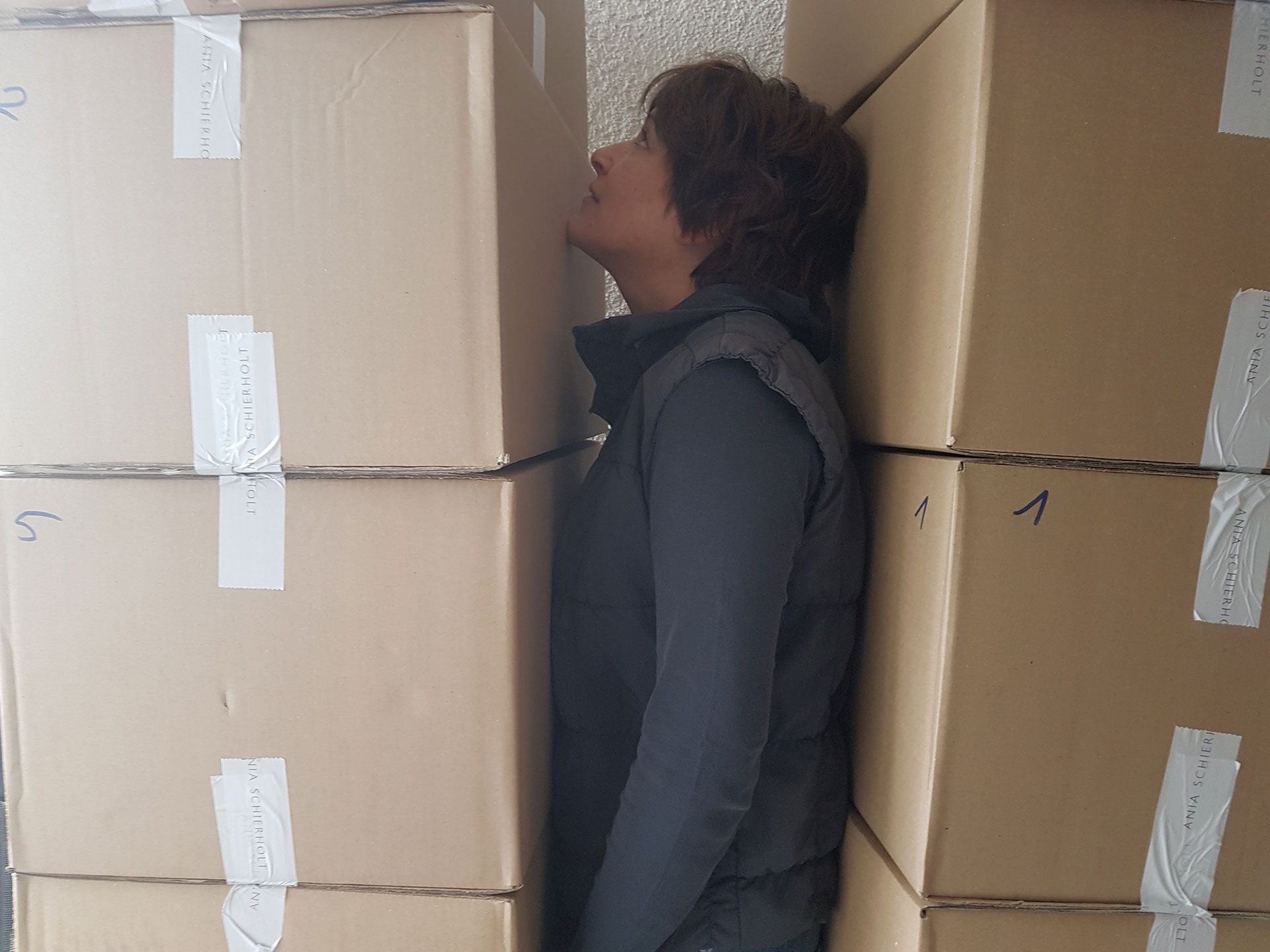 Montagmorgen … und es trifft eine Ladung neue Frühlingsware ein