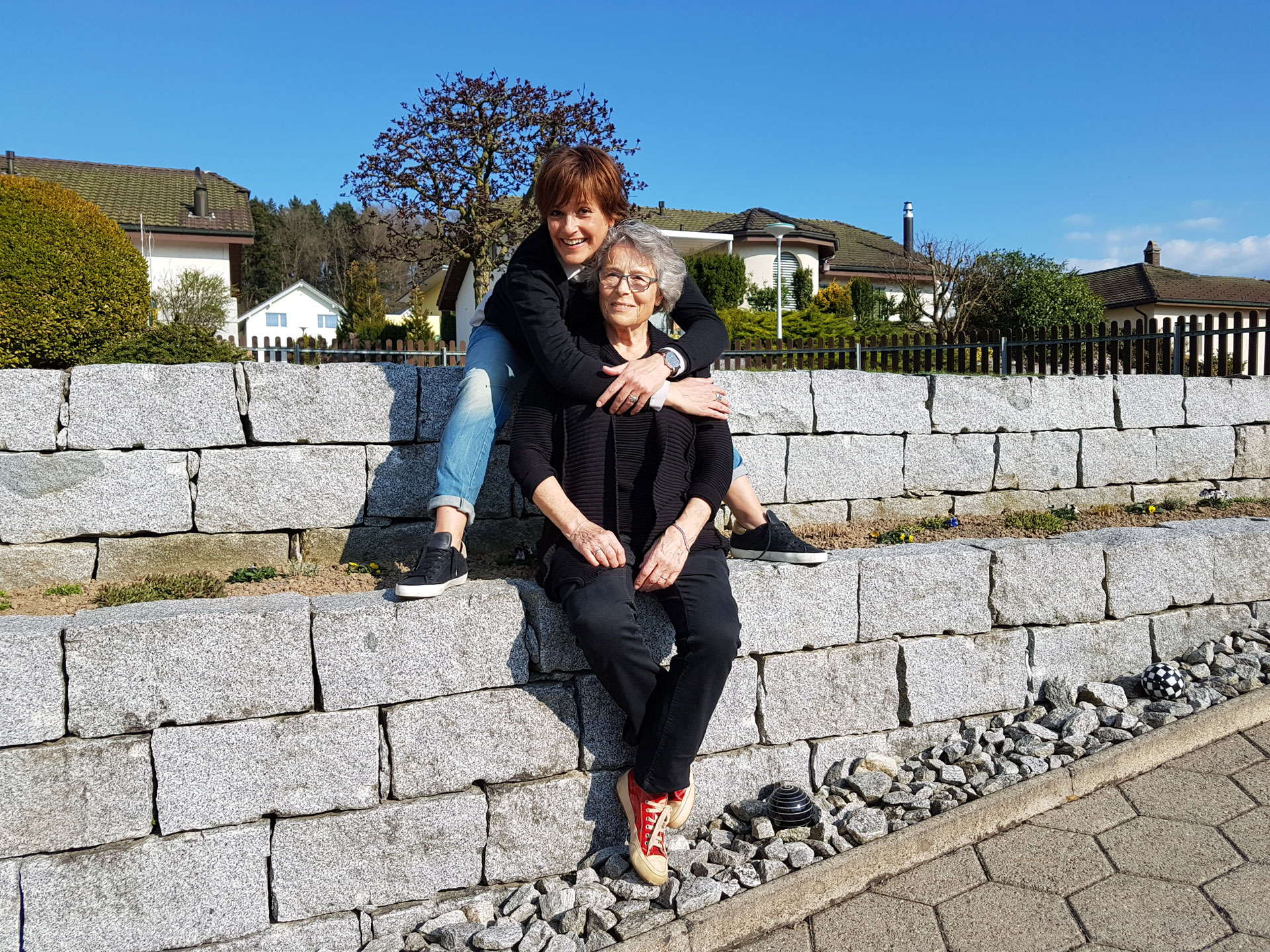 Fotoshooting mit Mamma