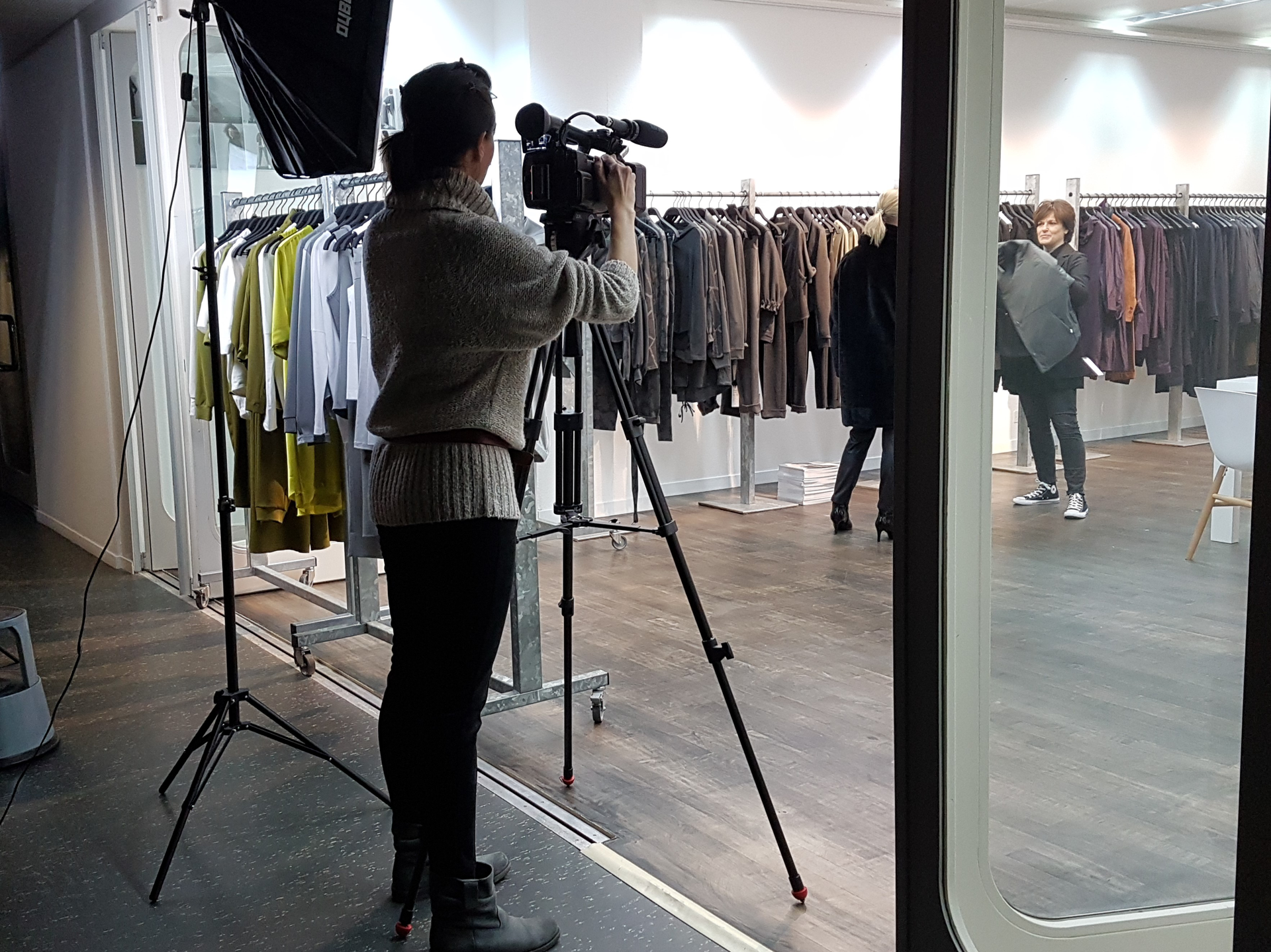 DREHTAG BEI MODEAGENTUR GRANDE